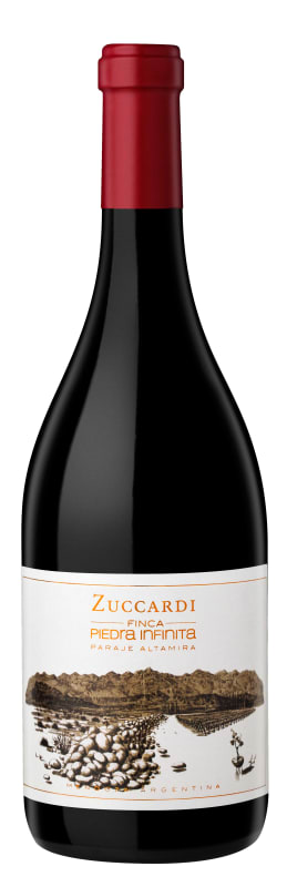 Zuccardi Finca Piedra Infinita Altamira 2015 Front Bottle Shot