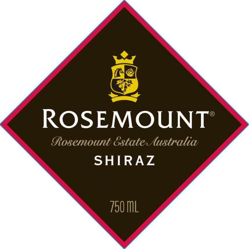 Rosemount Diamond Shiraz 2007 Front Label