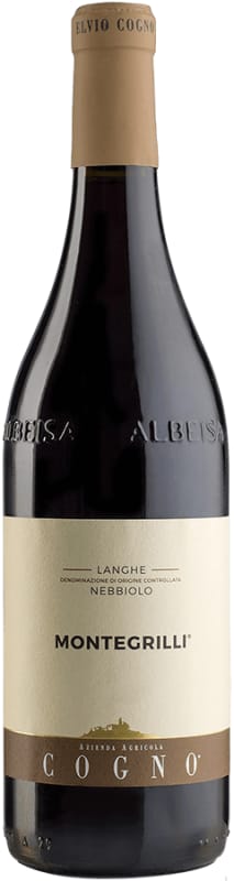 Elvio Cogno Montegrilli Nebbiolo 2023 Front Bottle Shot