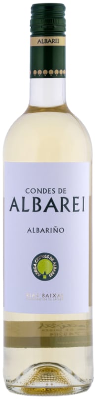 Condes de Albarei Albarino 2018 Front Bottle Shot