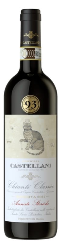 Castellani Chianti Classico Riserva Annata Storiche 2017 Front Bottle Shot