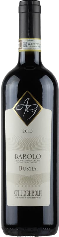 Attilio Ghisolfi Barolo Bussia 2013 Front Bottle Shot