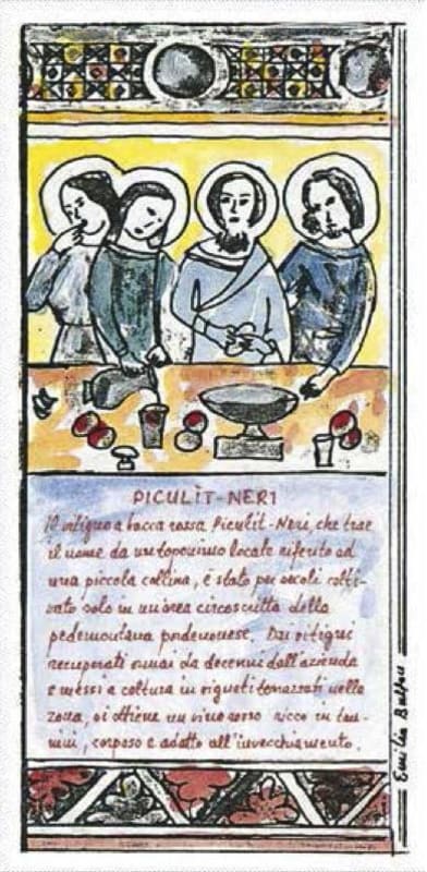 Emilio Bulfon Piculit-Neri 2016 Front Label