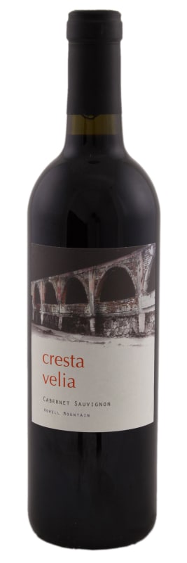 Cresta Velia Cabernet Sauvignon 2011 Front Bottle Shot