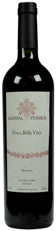 Achaval Ferrer Finca Bella Vista Malbec 2012 Front Bottle Shot