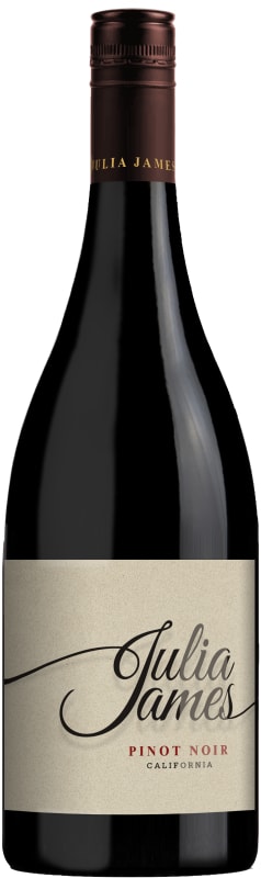 Julia James Pinot Noir 2018 Front Bottle Shot