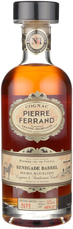 Pierre Ferrand Renegade Barrel 1 Eau de Vie Front Bottle Shot