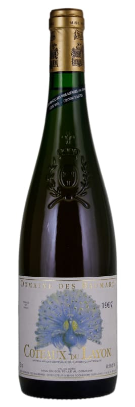 Domaine des Baumard Coteaux du Layon Cuvee Le Paon 1997 Front Bottle Shot
