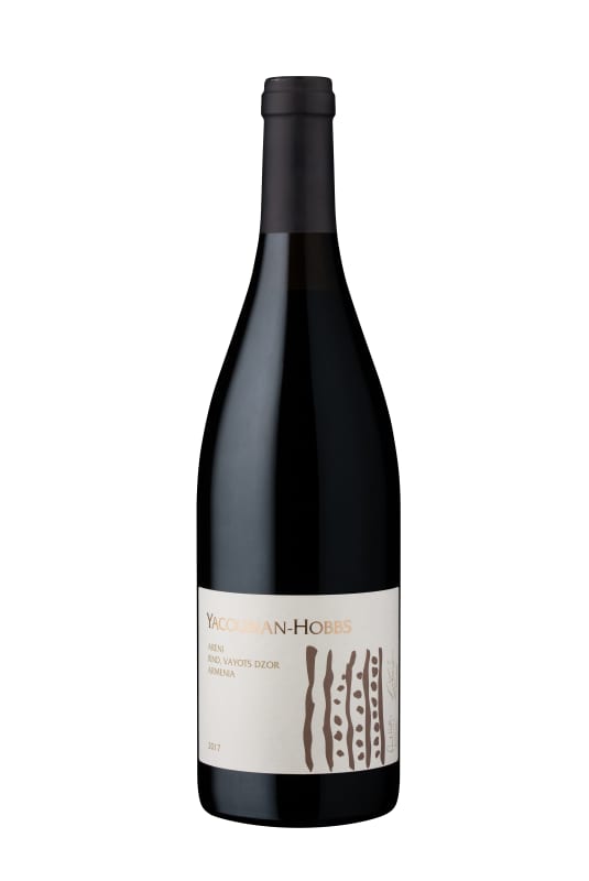 Yacoubian-Hobbs Red Areni 2017 Front Bottle Shot