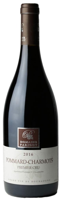 Domaine Parigot Pommard-Charmots Premier Cru 2016 Front Bottle Shot