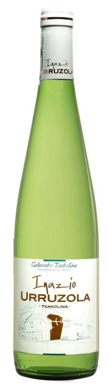 Inazio Urruzola Txakolina 2021 Front Bottle Shot