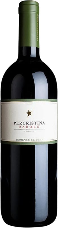 Domenico Clerico Barolo Percristina (torn label) 1999 Front Bottle Shot