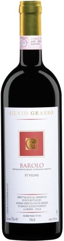 Silvio Grasso Barolo Pi Vigne 2005 Front Bottle Shot