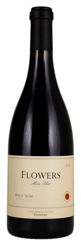 Flowers Moon Select Pinot Noir 2011 Front Bottle Shot