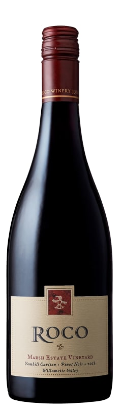 ROCO Marsh Estate Pinot Noir 2018 Front Bottle Shot