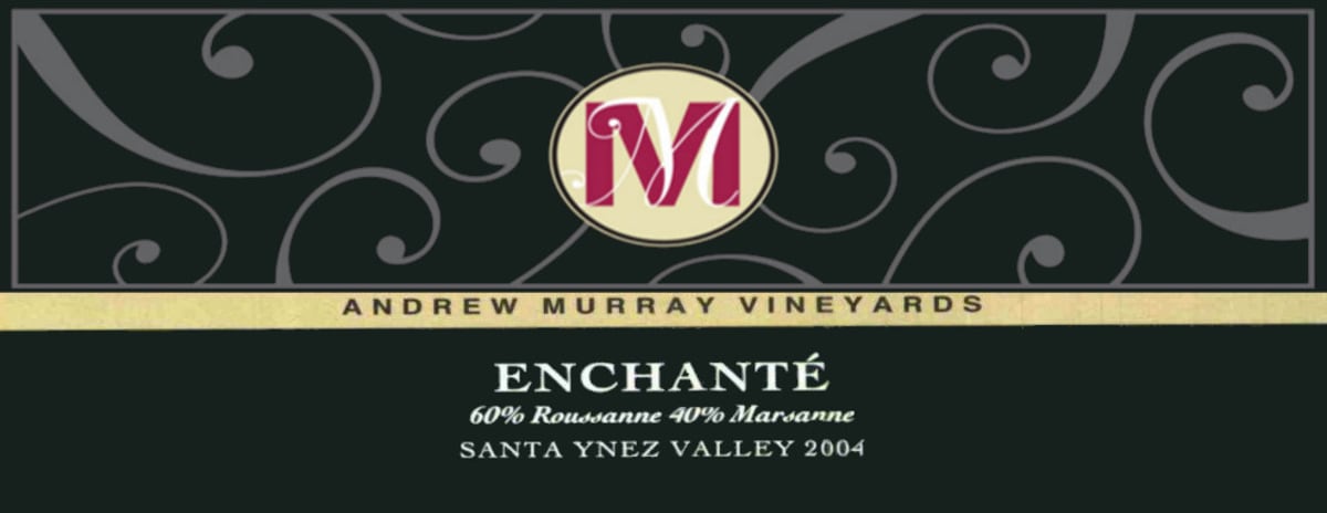 Andrew Murray Santa Ynez Valley Enchante 2004 Front Label