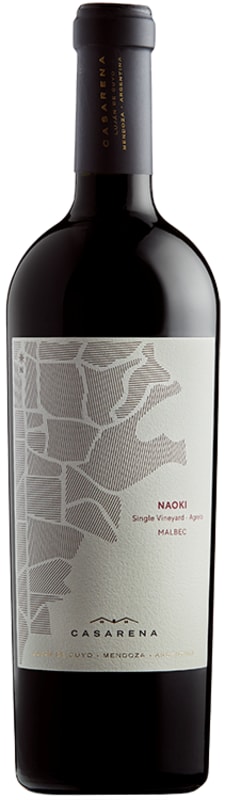 Casarena Naoki's Vineyard Malbec 2019 Front Bottle Shot