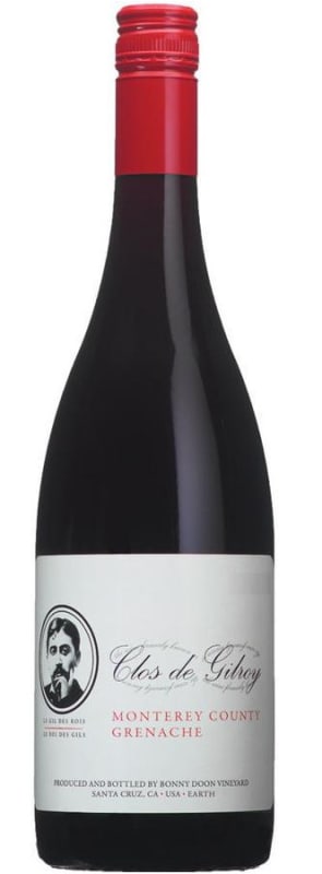 Bonny Doon Clos de Gilroy Grenache 2018 Front Bottle Shot