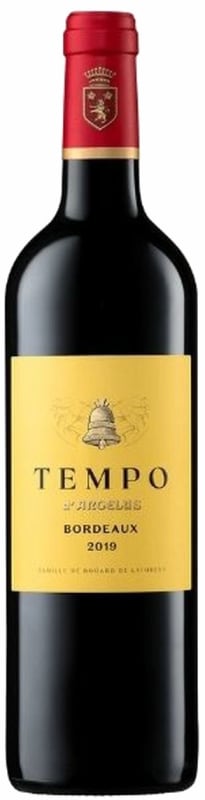 Chateau Angelus Tempo d'Angelus 2019 Front Bottle Shot