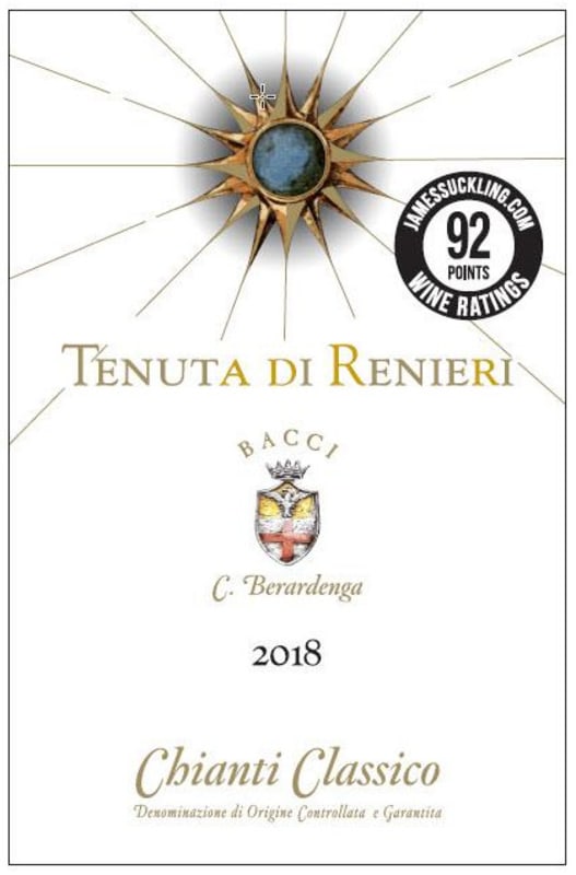 Tenuta di Renieri Chianti Classico 2018 Front Label