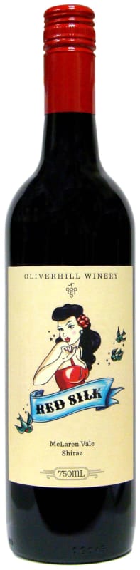 Oliverhill Red Silk Shiraz 2014 Front Bottle Shot