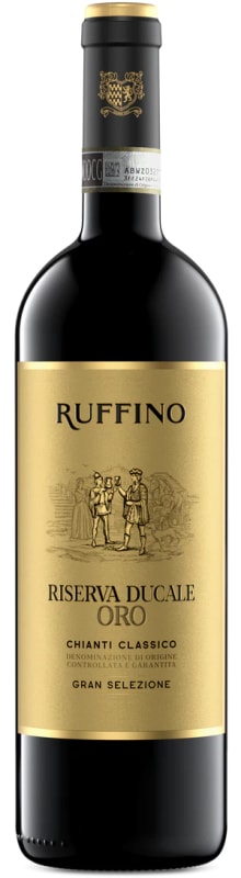 Ruffino Riserva Ducale Oro Chianti Classico Gran Selezione 2021 Front Bottle Shot