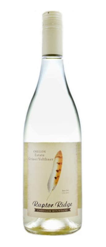 Raptor Ridge Estate Gruner Veltliner 2015 Front Bottle Shot