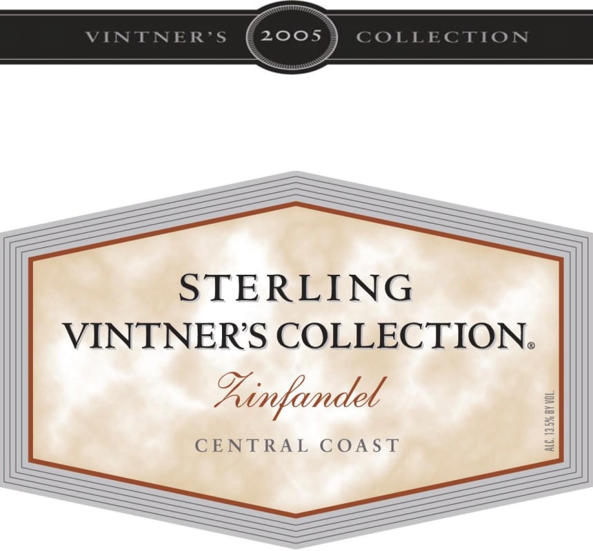Sterling Vintner's Collections Zinfandel 2005 Front Label