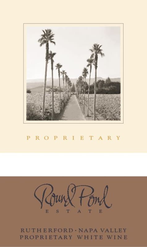 Round Pond Proprietary White 2016 Front Label