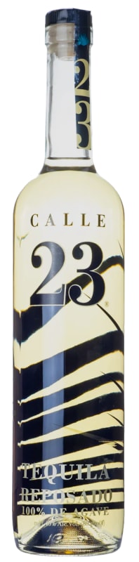 Calle 23 Reposado Tequila Front Bottle Shot