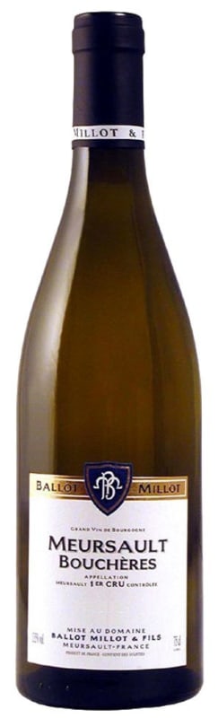 Ballot-Millot Meursault Boucheres Premier Cru 2022 Front Bottle Shot