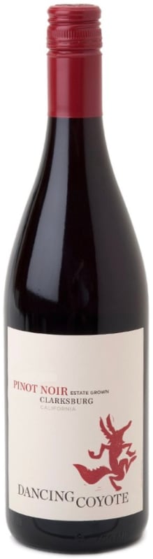 Dancing Coyote Pinot Noir 2018 Front Bottle Shot