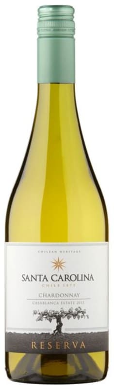 Santa Carolina Reserva Chardonnay 2014 Front Bottle Shot