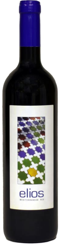 Elios Mediterranean Red 2015 Front Bottle Shot