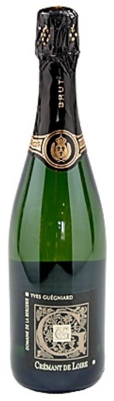 Domaine de la Bergerie Cremant de Loire Brut 2015 Front Bottle Shot