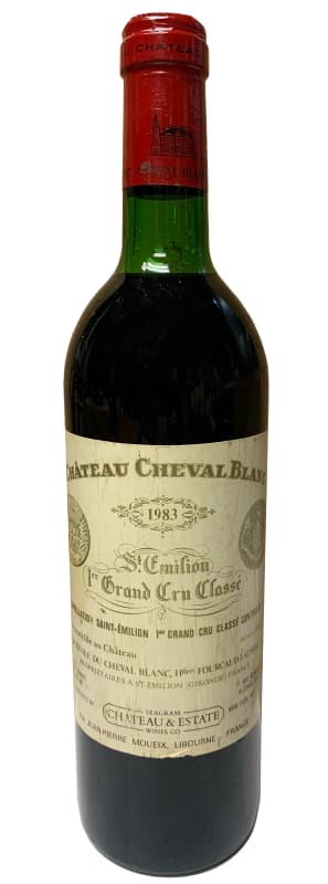 Chateau Cheval Blanc 1983 Front Bottle Shot