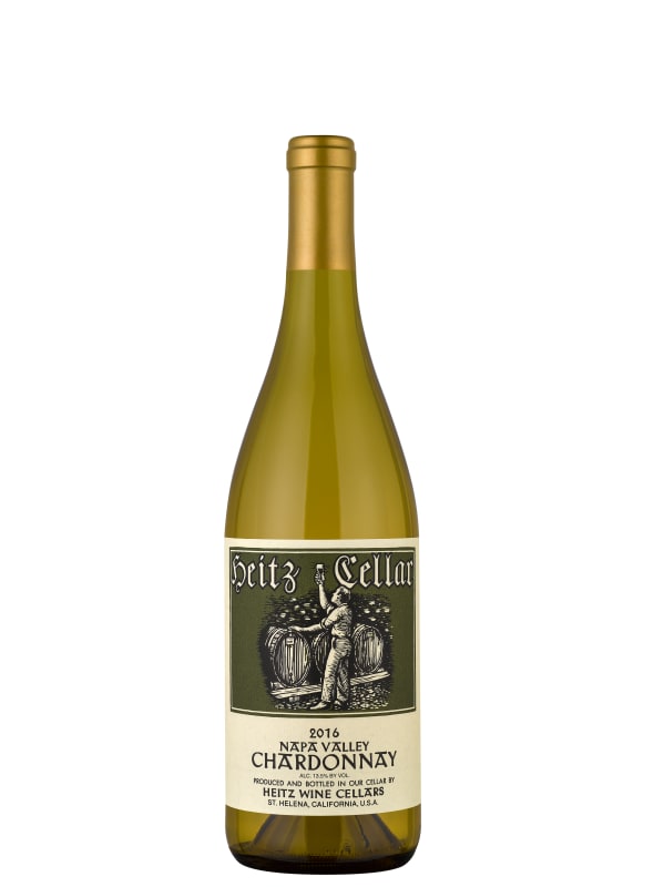 Heitz Cellar Chardonnay 2016 Front Bottle Shot