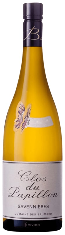 Domaine des Baumard Clos du Papillon Savennieres 2016 Front Bottle Shot