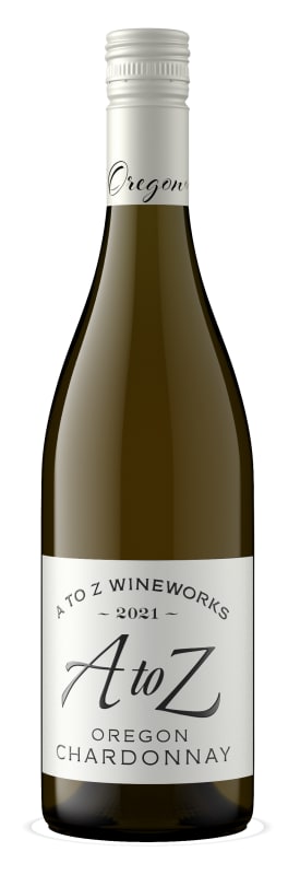 A to Z Chardonnay 2021 Front Bottle Shot