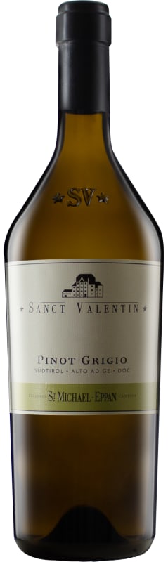 St. Michael-Eppan Sanct Valentin Pinot Grigio 2022 Front Bottle Shot
