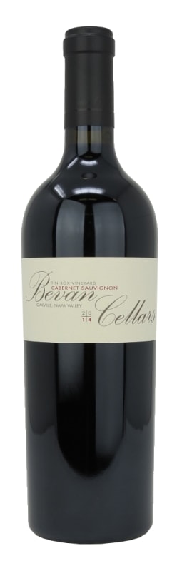 Bevan Cellars Tin Box Vineyard 2014 Front Bottle Shot