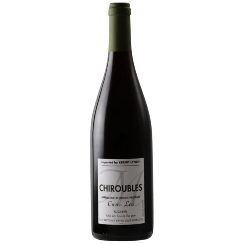 Guy Breton Chiroubles Cuvee Lea 2023 Front Bottle Shot