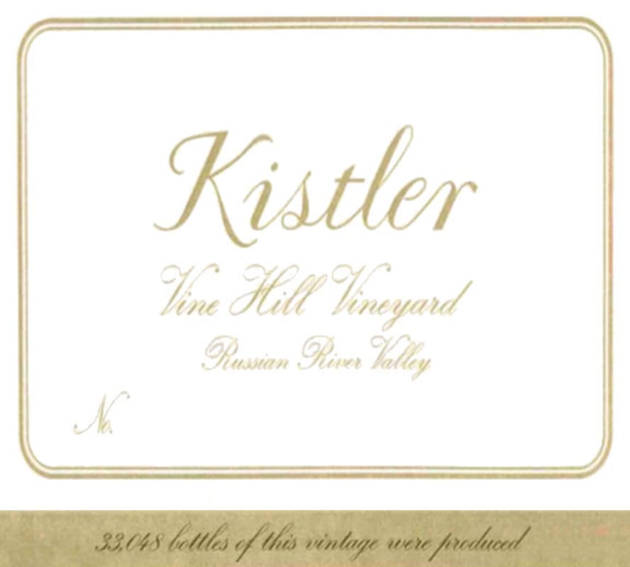 Kistler Vineyards Vine Hill Vineyard Chardonnay 2004 Front Label