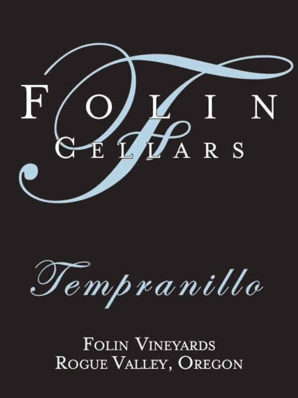 Folin Cellars Tempranillo 2012 Front Label