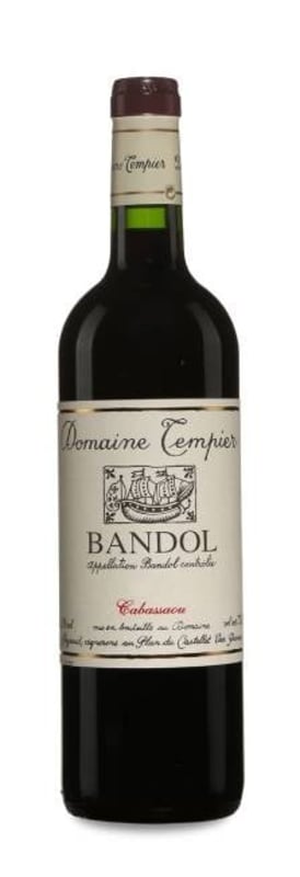 Domaine Tempier Bandol La Cabassaou Rouge 2019 Front Bottle Shot