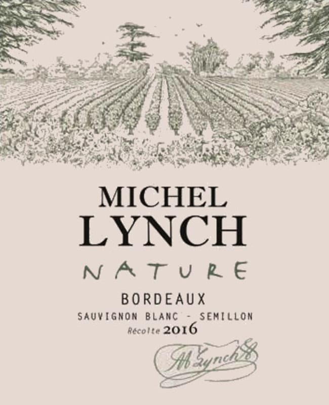 Michel Lynch Nature 2016 Front Label