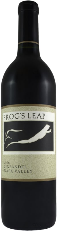 Frog's Leap Zinfandel 2016 Front Bottle Shot
