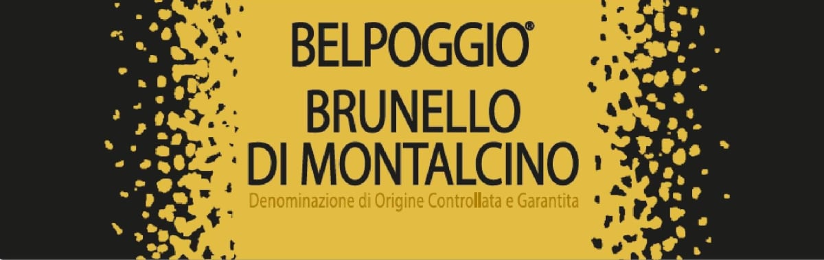 Belpoggio Brunello di Montalcino 2015 Front Label