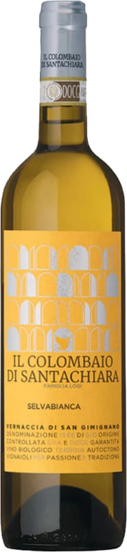 Il Colombaio di Santa Chiara Vernaccia di San Gimignano Selvabianca 2024 Front Bottle Shot