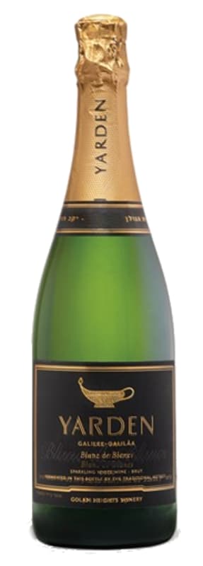 Yarden Blanc de Blancs (OK Kosher) 2011 Front Bottle Shot